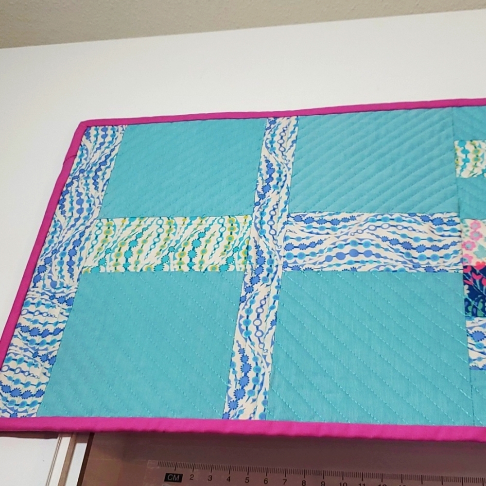 Spring Quilted table runner - Picture 5 of 7